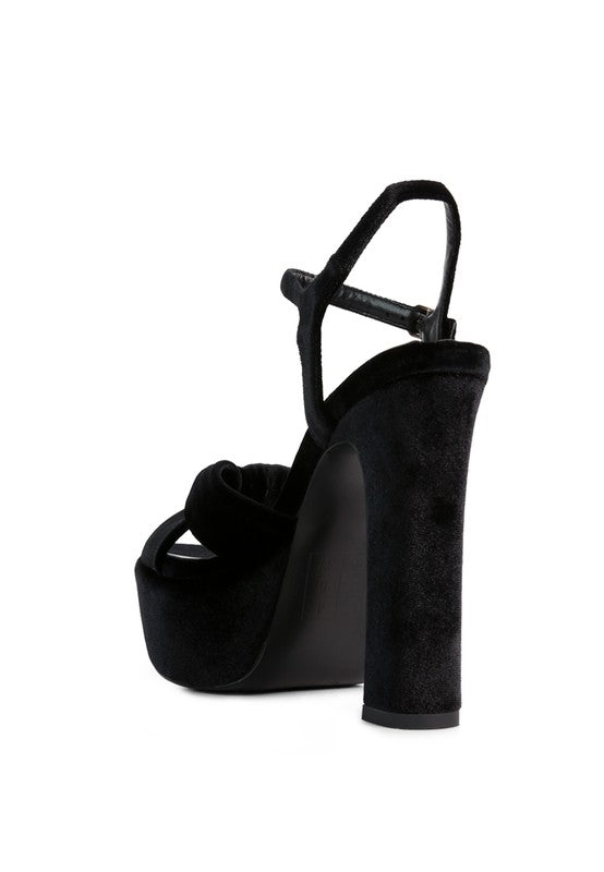 Liddel Platform Heel Sandals